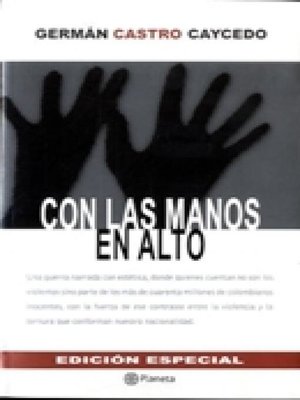 cover image of Con las manos en alto